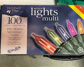 Holiday Time 100 ct Mini Lights Multi X ALOT