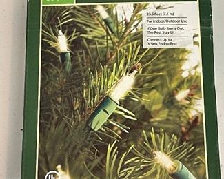 Holiday Time 100 ct Mini Light Set X 3