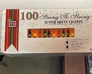 Santa Trim 100 String to String Super Bright Lights X 3