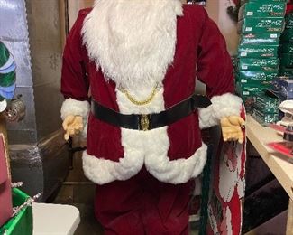 HUGE Free-Standing Santa