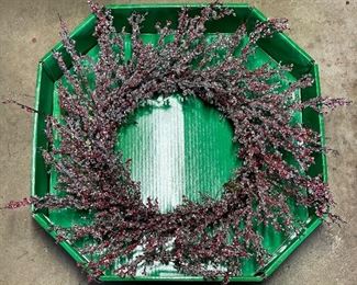 Vintage JCPenney Ice Wreath