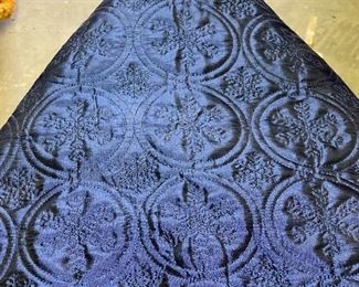 Blue Quilted Tree Skirt