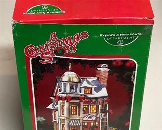 Vintage Dept 56 A Christmas Story The Fire House