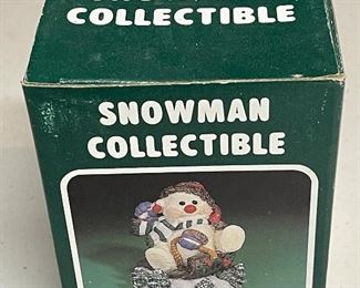 Windsor Collection Snowman Collectible