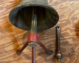 Vintage New York Firehouse/Fireboat Bronze Bell (will be BID ONLY with reserve)