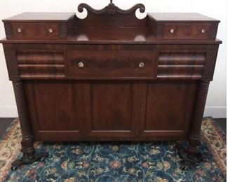 pineapple crest sideboard