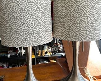 Pair Modern Lamps