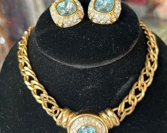 Vintage DIOR Necklace and Earring Set