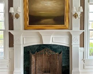 Fire Screen and Painting