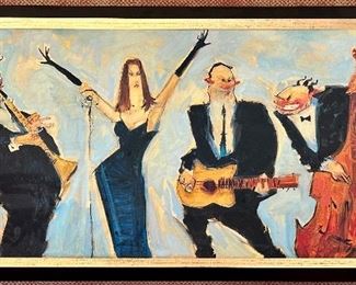 "Jazz Players" Print