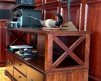 Ethan Allen Office Console Table