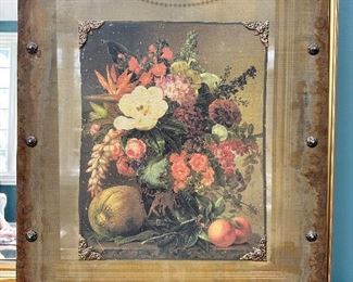 (2) Decorative Screens with Floral Motif