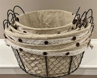 Set of Wire Nesting Baskets