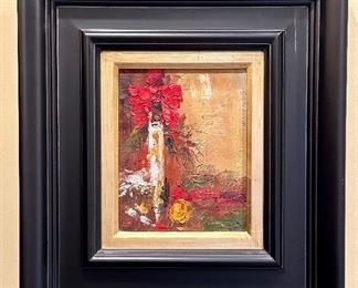 Abstract Oil on Canvas