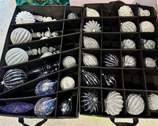 Grandin Road Glass Ornaments