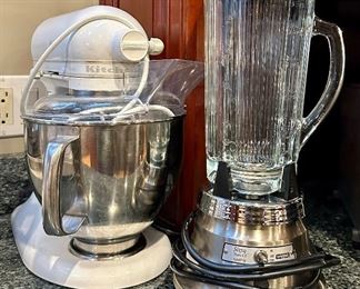KitchenAid Mixer & Waring Blender