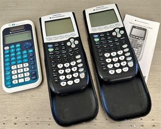 TI-34 & TI-84 Plus Calculators