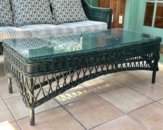 The Smithsonian Collection Wicker by Henry Link Coffee Table