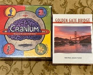 New Cranium & Gold Gate Bridge Puzzle 