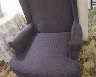 Pair of Wing Back Chairs