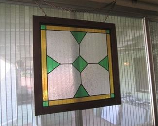 Several Stained Glass Panels