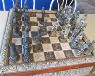 Ornate Chess Set