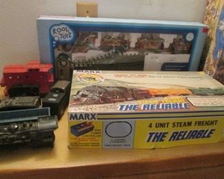 Marx Steam Freight Train