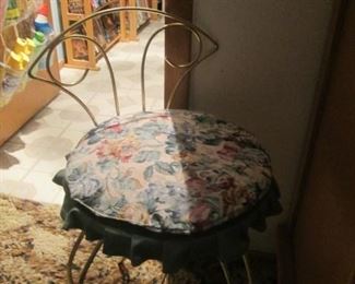 Vintage Vanity Stool