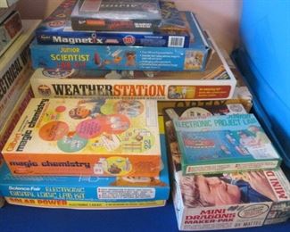 Vintage Boxed Children's Learning Kits