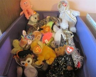 Beanie Babies $2 (unless priced otherwise)
