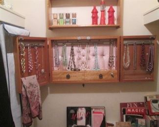 Jewelry Case & Costume Pieces