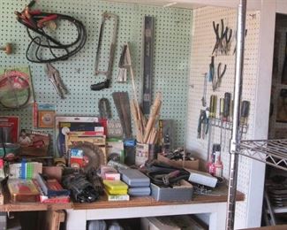 Loads of Hand Tools & Hardware Assortment
