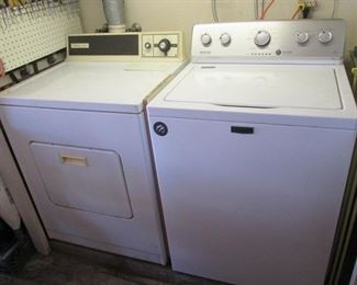 Maytag Washing Machine + Kenmore Heavy Duty Dryer