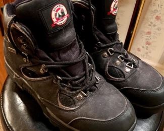 Several Hiking Boots