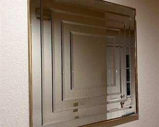 Wall Mirror modern/varied layers 