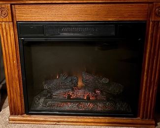 Itty Bitty Fireplace Heater Cute w/booklet