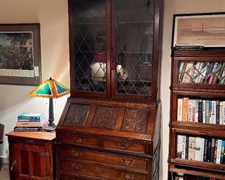 Antique Secretarial Breakfront originally from San Francisco