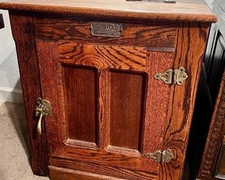 (2) repo ‘ice box’cabinets