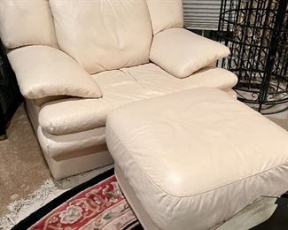 Very Lgarge Comfy Leather 2 piece