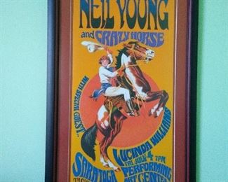 Neil Young and Crazy Horse Concert Poster