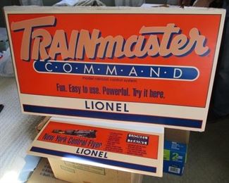 NOS Lionel Advertising