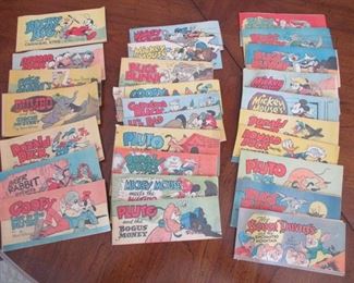 1947 - 1951 Walt Disney Wheaties & Cheerios Premium Mini/Pocket Comic Books