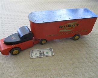 1940's Buddy L Van Lines Truck