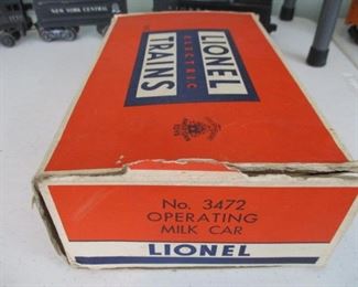 Lionel #3472 Operating Milk Car
