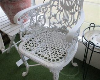 Cast Alum. Garden Chairs