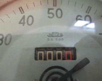 1953 MG Jaeger Speedometer