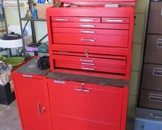 Rolling Tool Chest with Tools