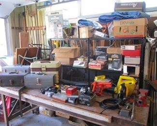 Assortment of Power Tools