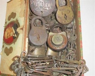 Antique Locks & Keys