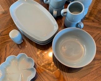 Frankoma Pottery, blue